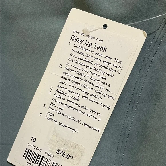 Lululemon Athletica Tank in Light Blue - Picture 2 of 4